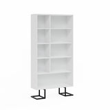 Full Moon Bookshelf with 2 Doors &amp; 4 Shelves