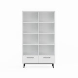 Volga Bookcase with 2 Drawers and 8 Shelves