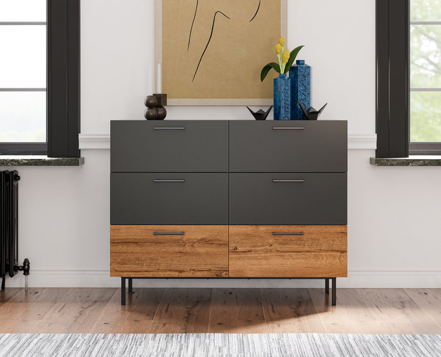 Volga 6 Drawer Dresser