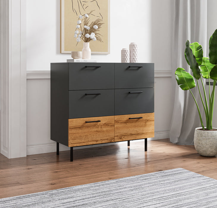 Volga 6 Drawer Dresser