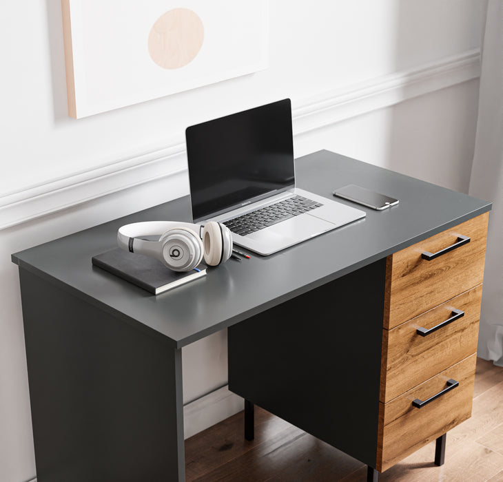 Volga 3 Drawer Desk