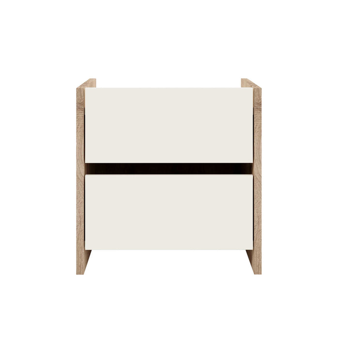 Cora 2 Drawer Nightstand