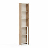 Cora Bookshelf with 3 Shelves &amp; Covers