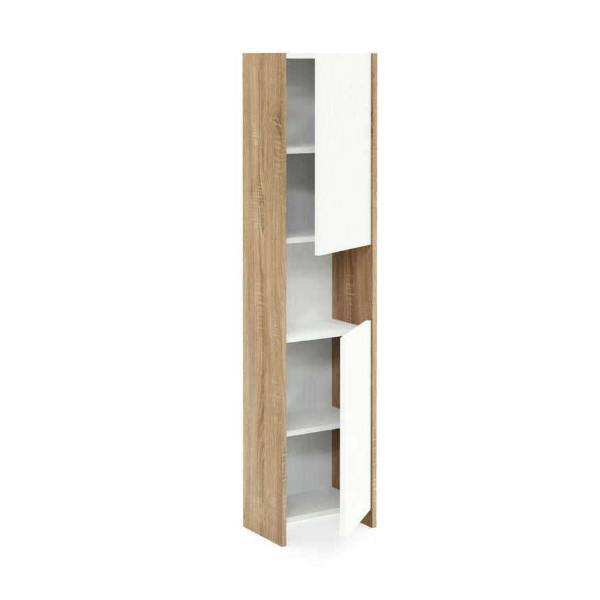 Cora Bathroom Cabinet with 2 Doors &amp; Shelves