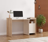 Cora Desk with Shelf &amp; Cover