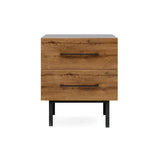 Volga 2 Drawer Nightstand