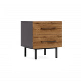 Volga 2 Drawer Nightstand