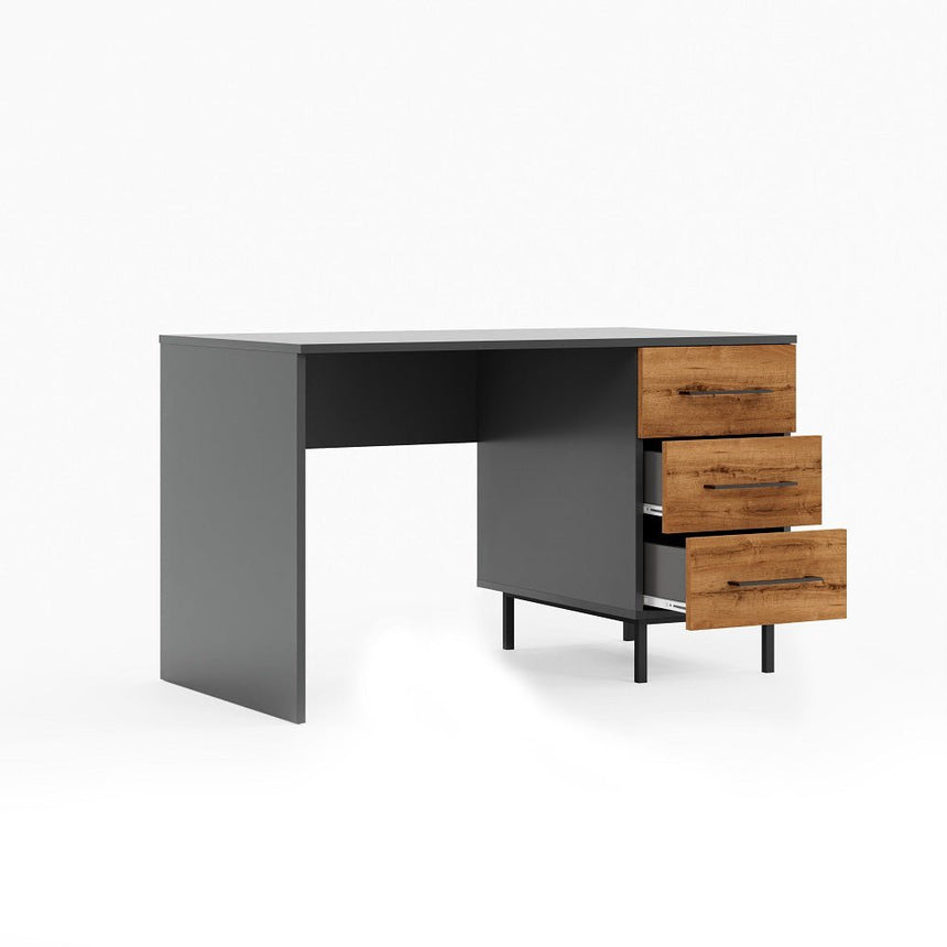 Volga 3 Drawer Desk