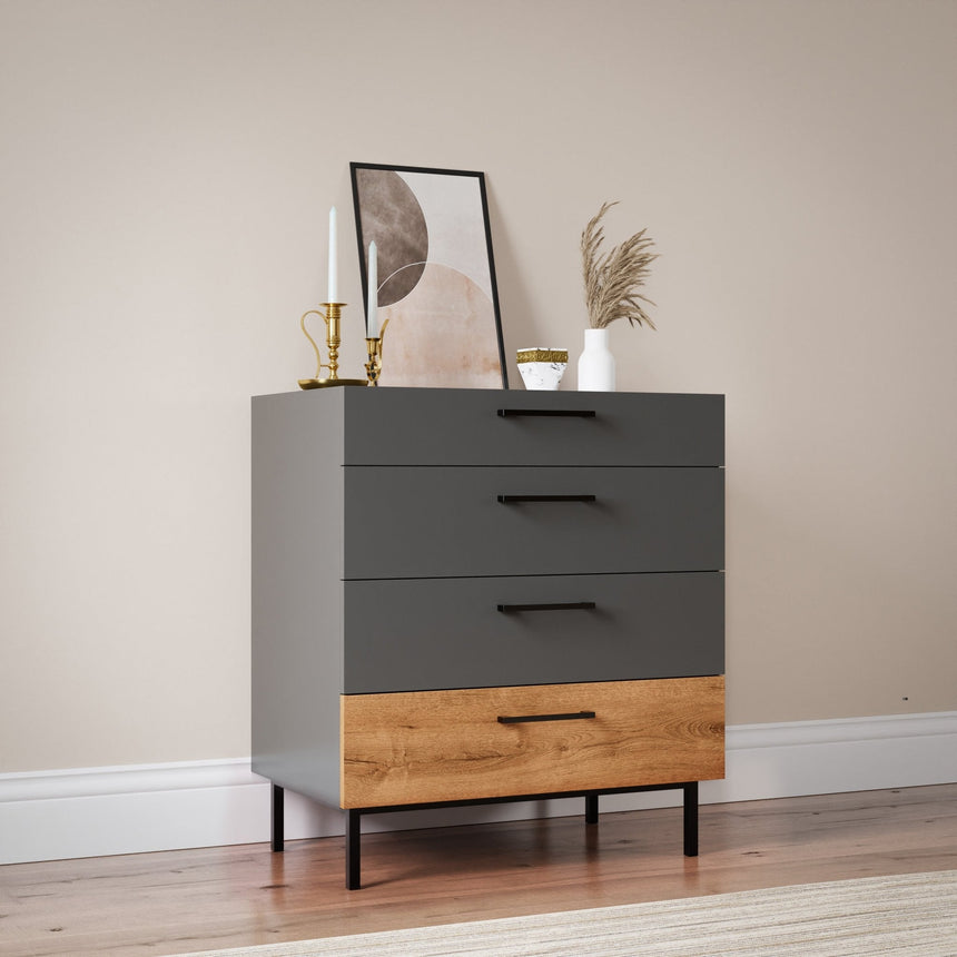 Volga 4 Drawer Dresser